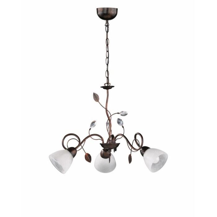 Rust Coloured chandelier classic, Astrid