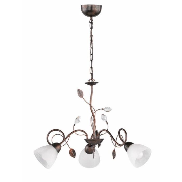 Rust Coloured chandelier classic, Astrid