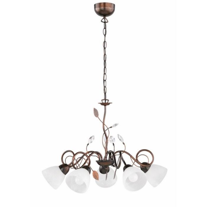 Rust Coloured chandelier classic, Astrid