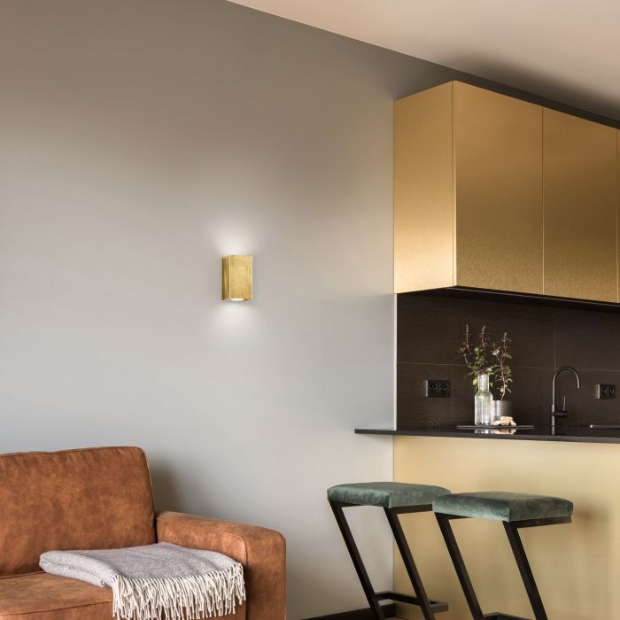 Golden up down wall light modern, Adam