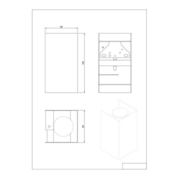 Golden up down wall light modern, Adam