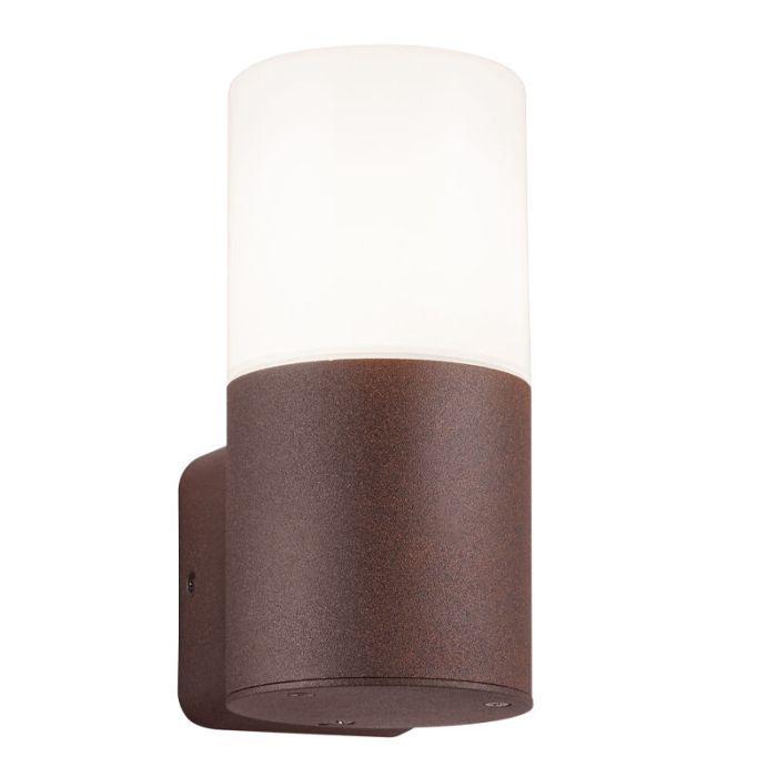 Rust Coloured outdoor light modern, Fjelso, IP44