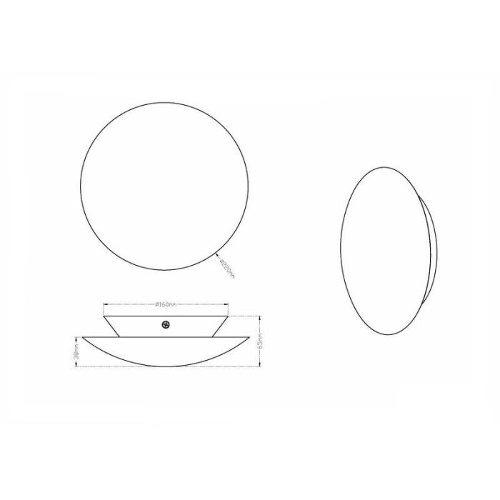 Golden wall light design, Wilke, 8W, 3000K LED