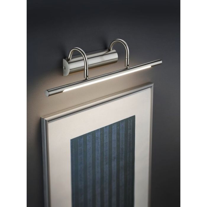 Nickel picture light classic, Marino, 8W, 3000K LED