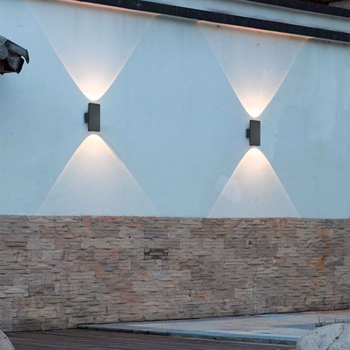 Anthracite outdoor light aluminium, Teresa, 3W, 3000K LED, IP54