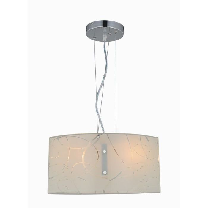 White pendant light modern, Antoine
