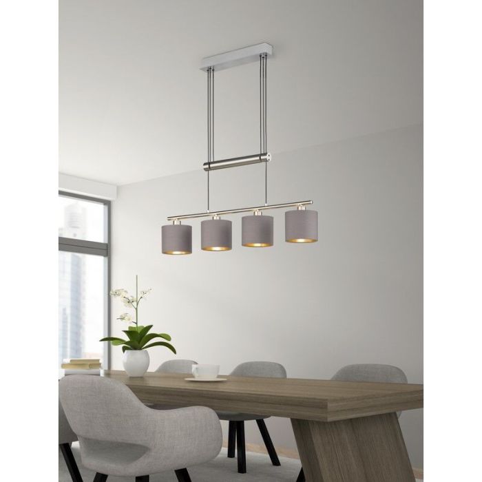 Nickel pendant light metal, Nordby