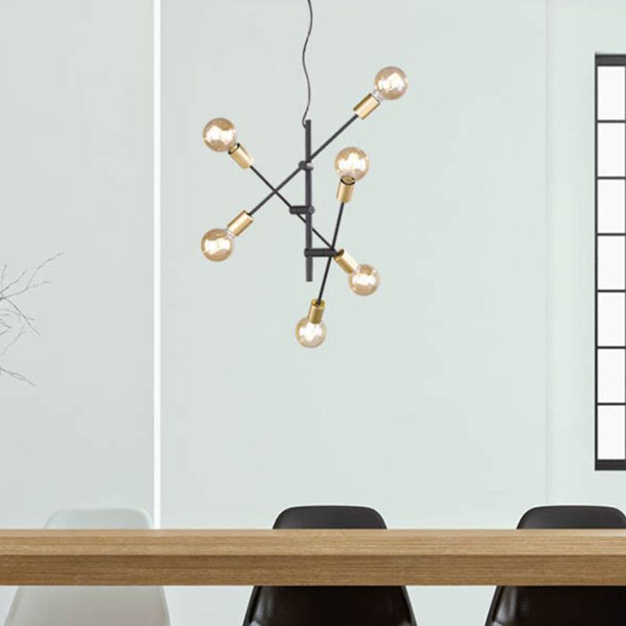 Black pendant light modern, Kyan