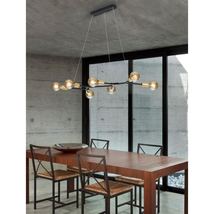 Black pendant light modern, Kyan