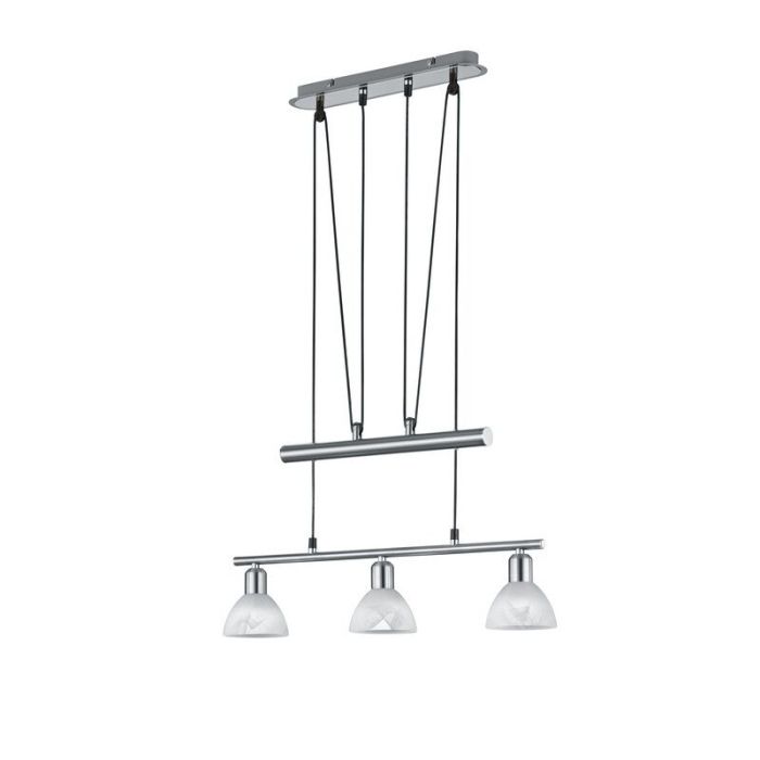 Nickel pendant light modern, Gustav