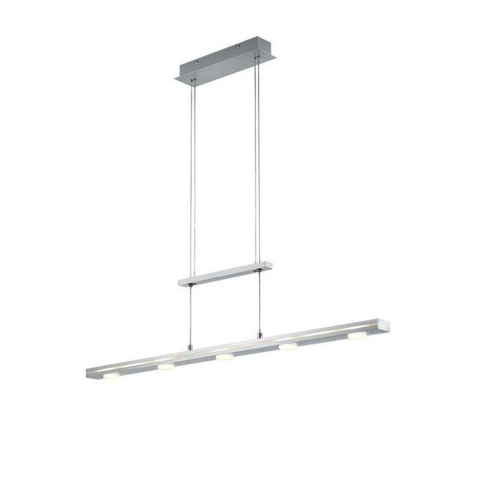 Nickel dining table hanging lamp modern, Awa, 3,5W, warm to cold white adjustable LED