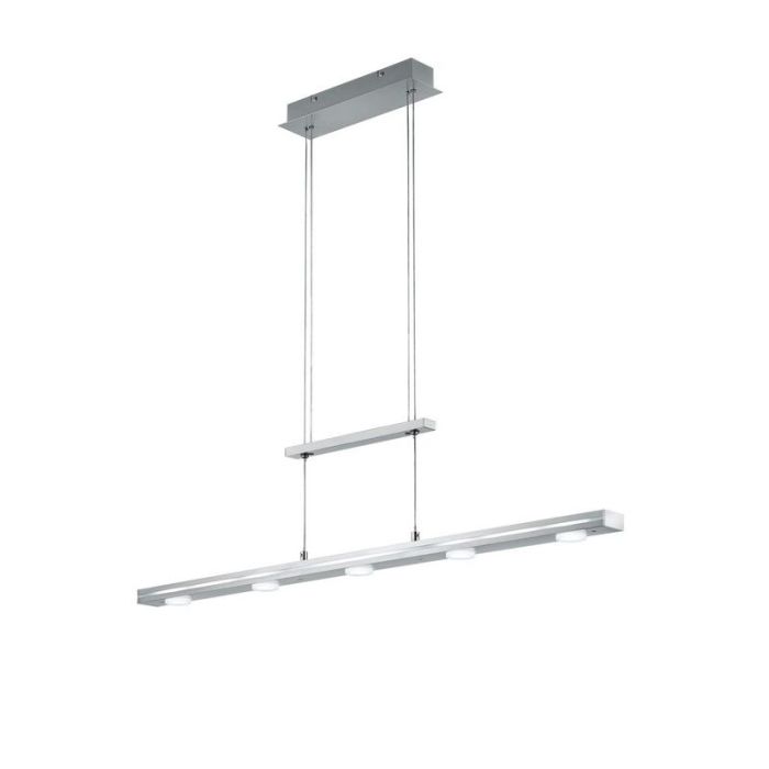 Nickel dining table hanging lamp modern, Awa, 3,5W, warm to cold white adjustable LED
