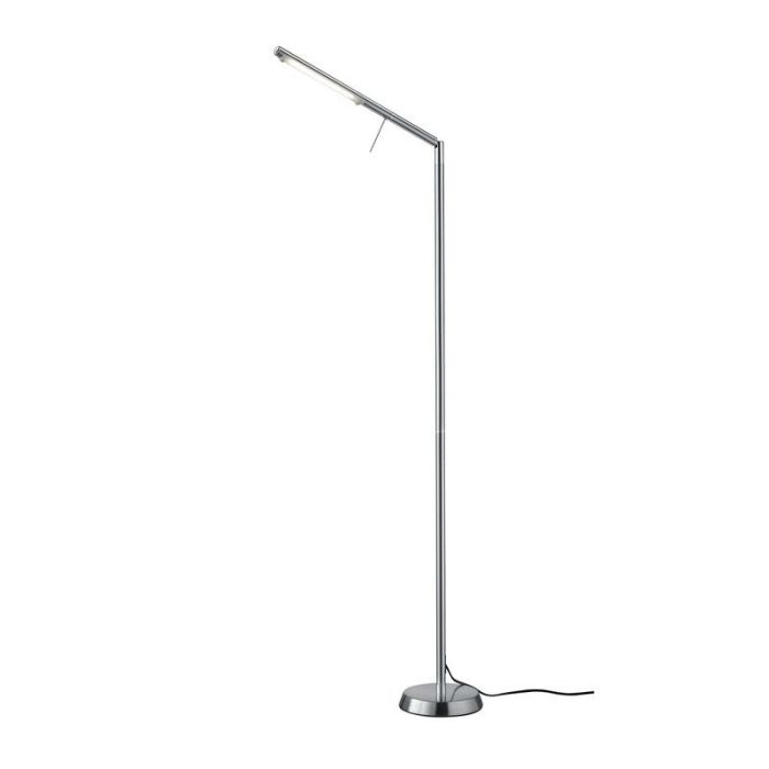 Chrome floor lamp modern, Rebel, 6W, 3000K LED, with touch dimmer