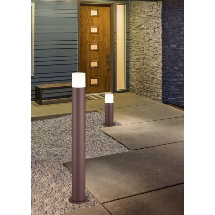 Rust Coloured outdoor light modern, Fjelso, IP44