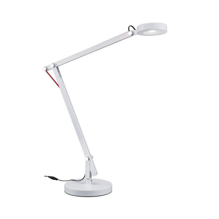 White table lamp modern, Pardoes, 5W, 3000K LED, with switch