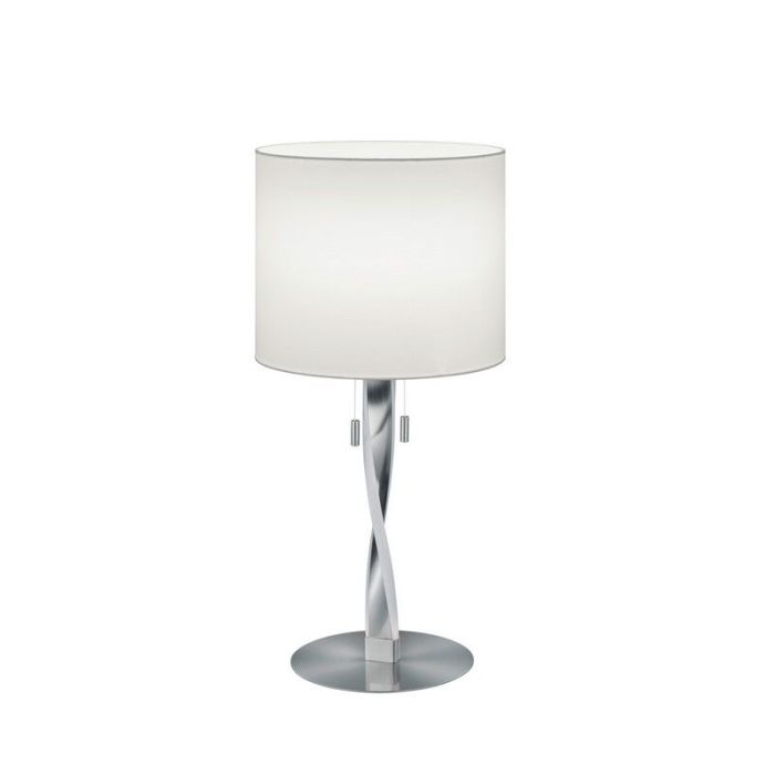 Nickel table lamp modern, Ramten, 3W, 3000K LED, with pull switch