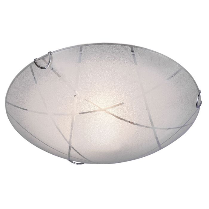 White flush ceiling light modern, Fortes