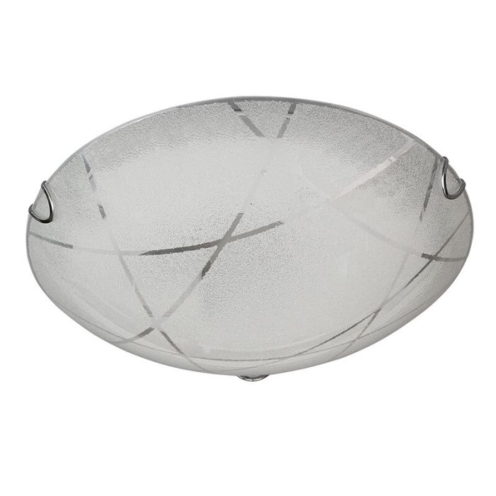 White flush ceiling light modern, Fortes