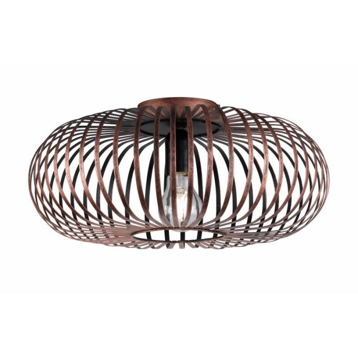 Copper flush ceiling light modern, Avni