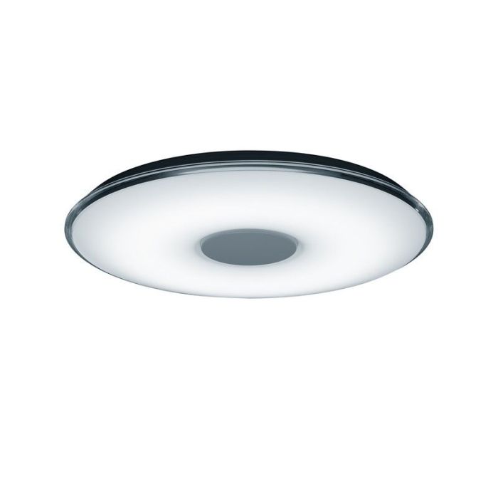 White flush ceiling light metal, Vibol, 45W, 3000K LED, with remote control