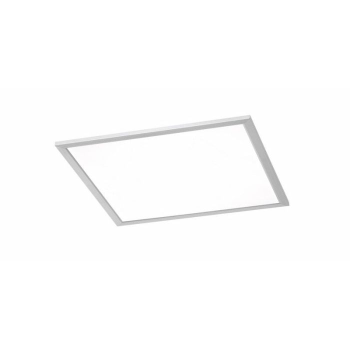 Nickel flush ceiling light modern, Badria, 25W, 3000K LED