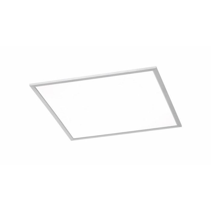 Nickel flush ceiling light modern, Badria, 30W, 3000K LED