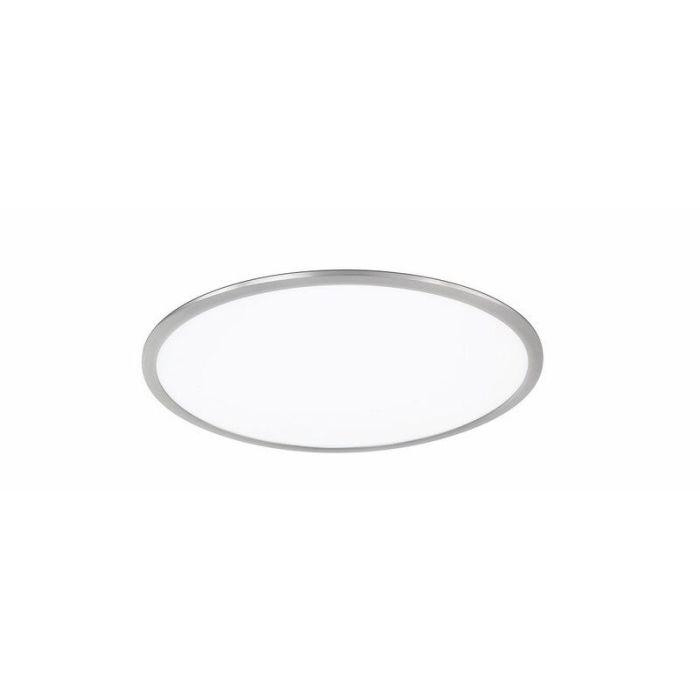 Nickel flush ceiling light modern, Badria, 30W, 3000K LED