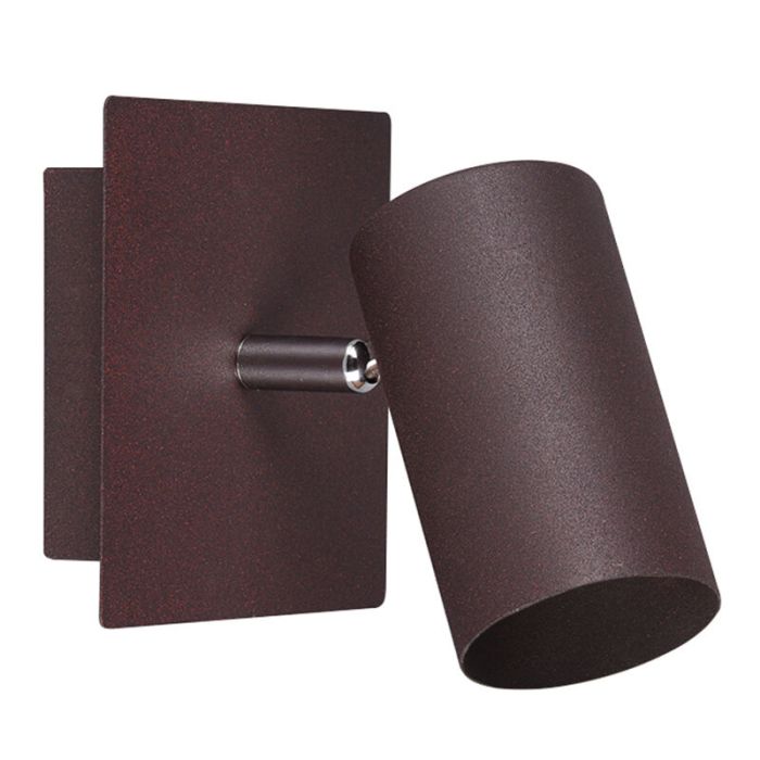 Rust Coloured wall spotlight modern, Kaso