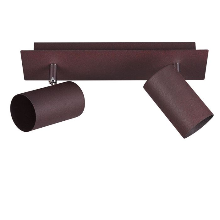 Rust Coloured ceiling spotlight modern, Kaso