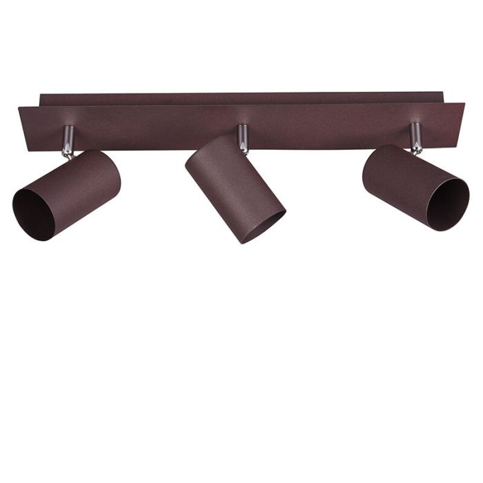 Rust Coloured ceiling spotlight modern, Kaso
