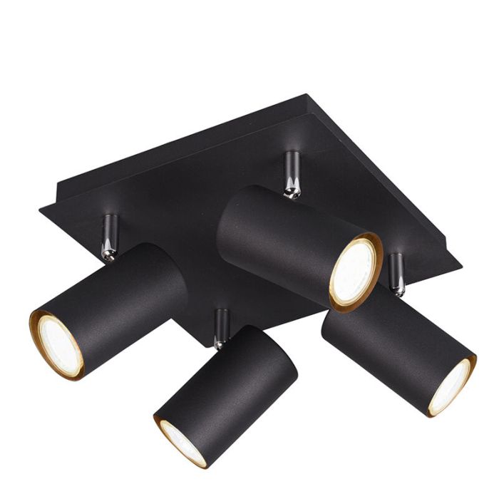 Black ceiling spotlight modern, Kaso