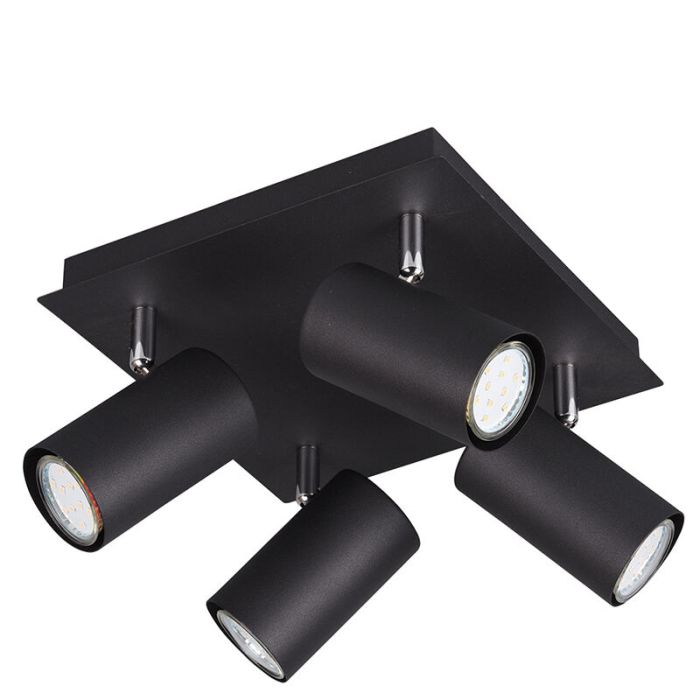 Black ceiling spotlight modern, Kaso