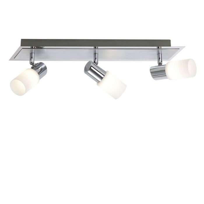 Grey ceiling spotlight glass, Morely, 4,3W, 3000K LED