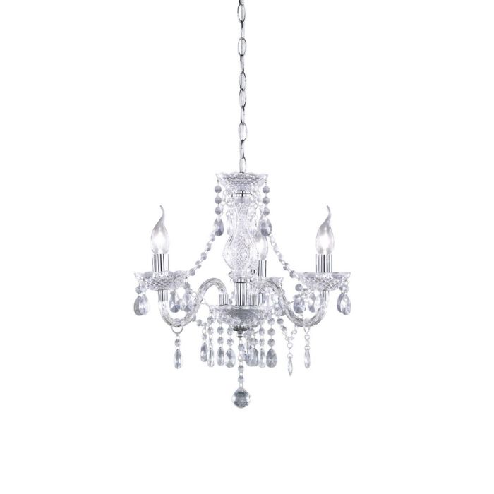 Transparent chandelier classic, Pedra