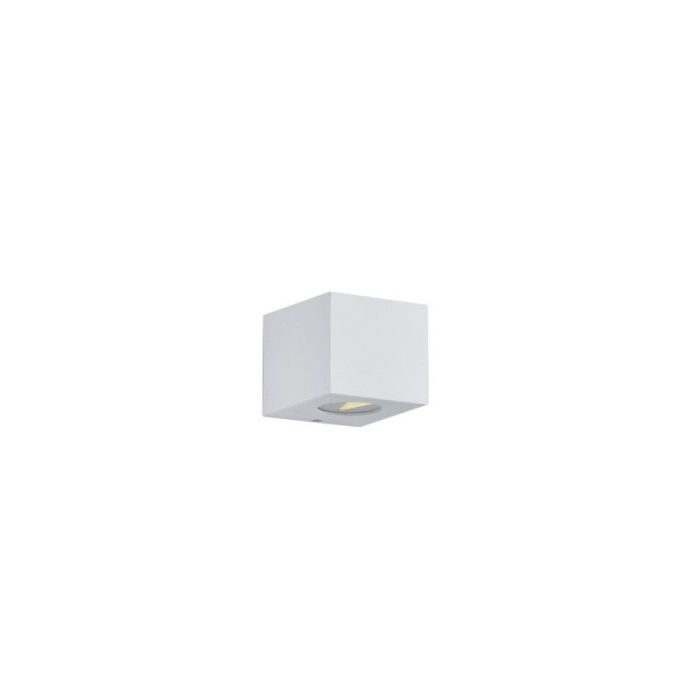 White outdoor light design, Sandby, 2W, 3000K LED, IP44