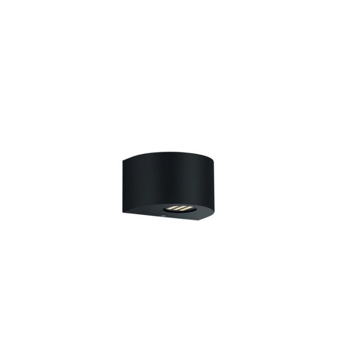 Black outdoor light design, Sandkas, 2W, 3000K LED, IP44