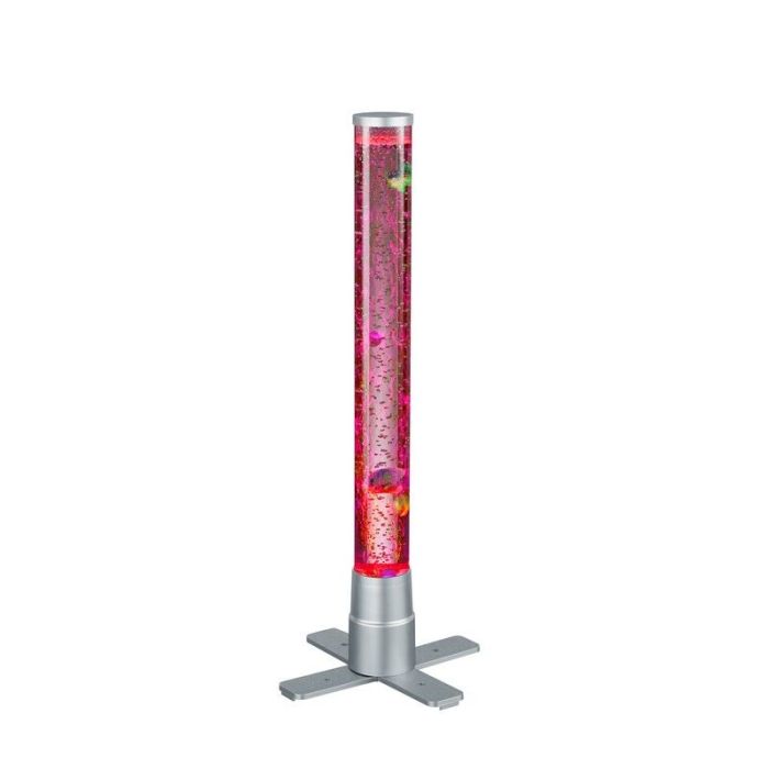 Silver children's table lamp modern, Nautica, 2,4W, 3000K LED, with switch
