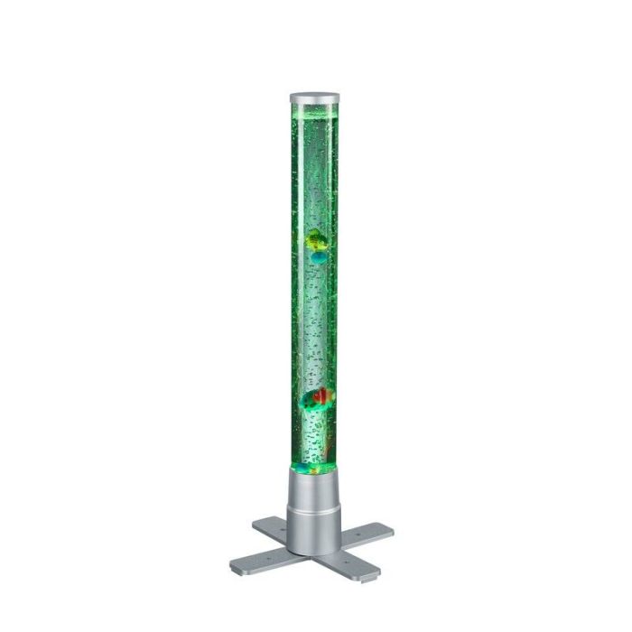 Silver children's table lamp modern, Nautica, 2,4W, 3000K LED, with switch