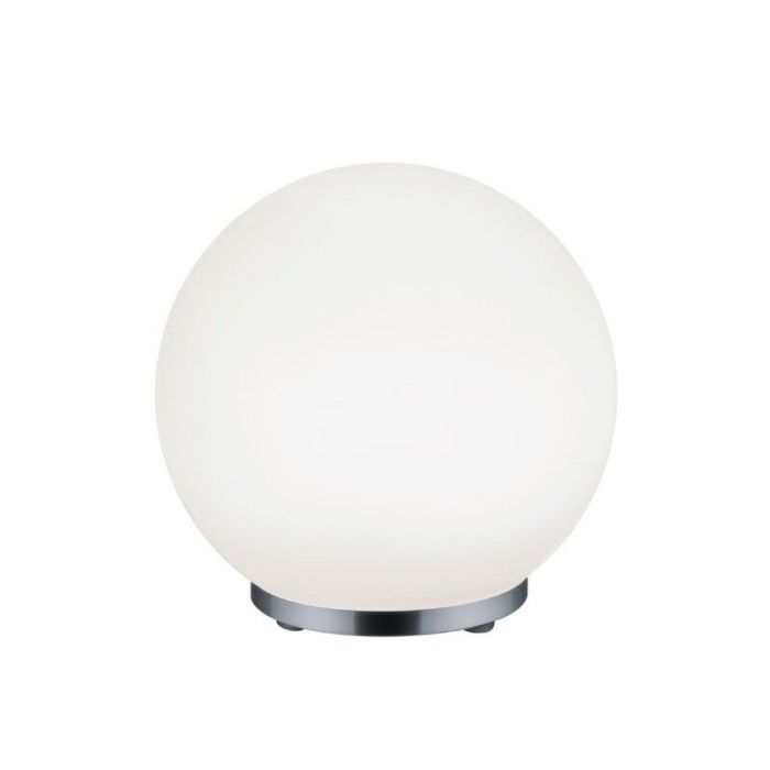 Chrome table lamp modern, Berkant, 5,5W, 3000K LED, with remote control