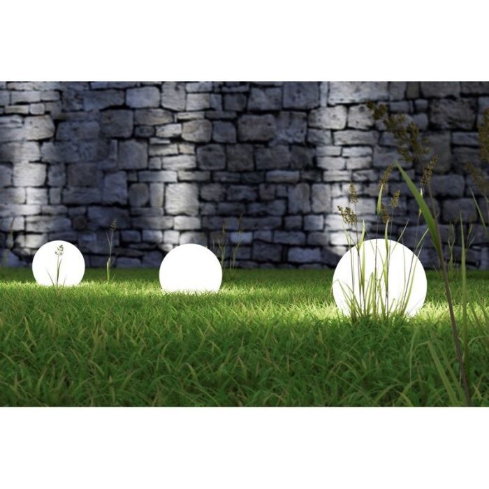 White garden spike light plastic, Ytske, IP44