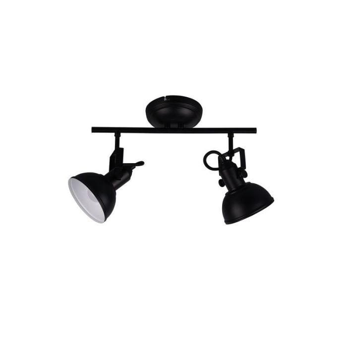 Black ceiling spotlight industrial, Kibek