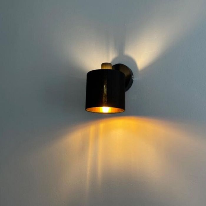 Black wall spotlight modern, Koge