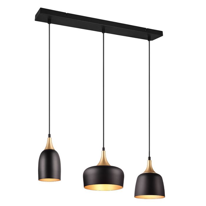 Black pendant light modern, Declan