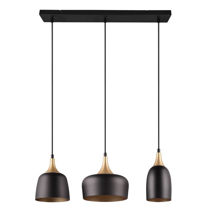 Black pendant light modern, Declan