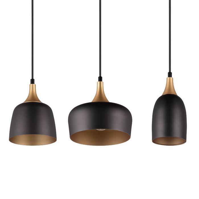 Black pendant light modern, Declan