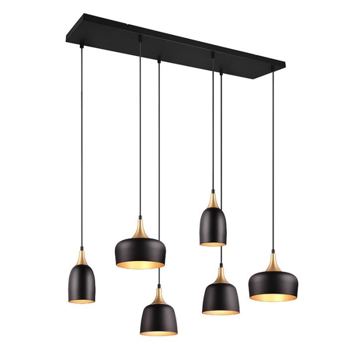 Black pendant light modern, Declan