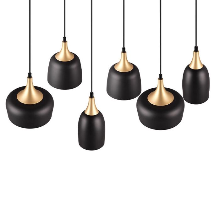 Black pendant light modern, Declan