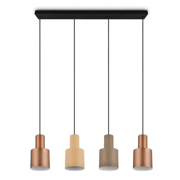 Taupe pendant light modern, Amila
