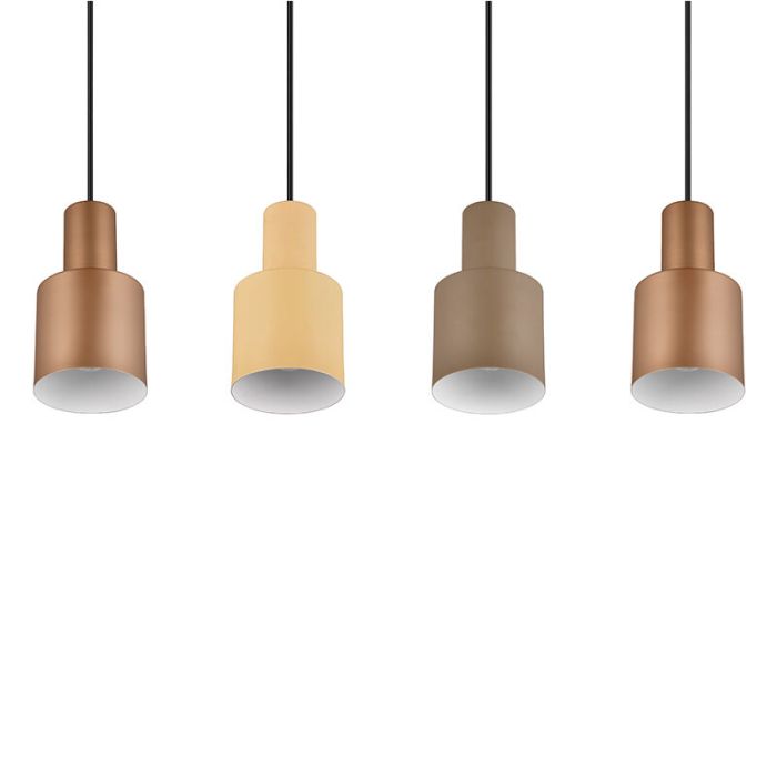 Taupe pendant light modern, Amila