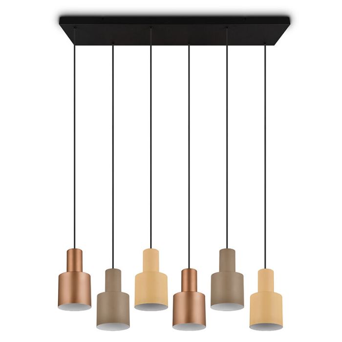 Taupe pendant light modern, Amila